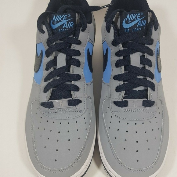 NIKE AIR FORCE 1 GS LOW BASKETBALL BOYS SHOES - Picture 3 of 8